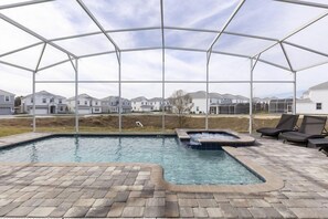 Outdoor pool - 8BR ChampionsGate Pool Home (Davenport)