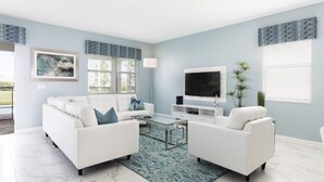 Unclassified image, 3 of 35, button - 9BR ChampionsGate Pool Home (Davenport)