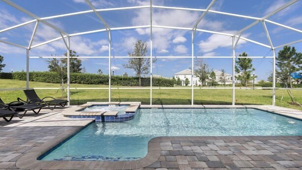 Unclassified image, 1 of 35, button - 9BR ChampionsGate Pool Home (Davenport)
