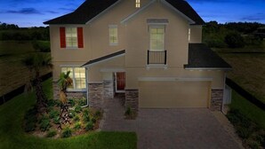 Front of property - 8BR 8BA Pool Home Near Disney In Gated (Davenport)