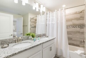 Hair dryer, towels