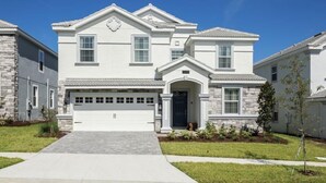 Front of property - 9BR ChampionsGate Pool Home (Davenport)