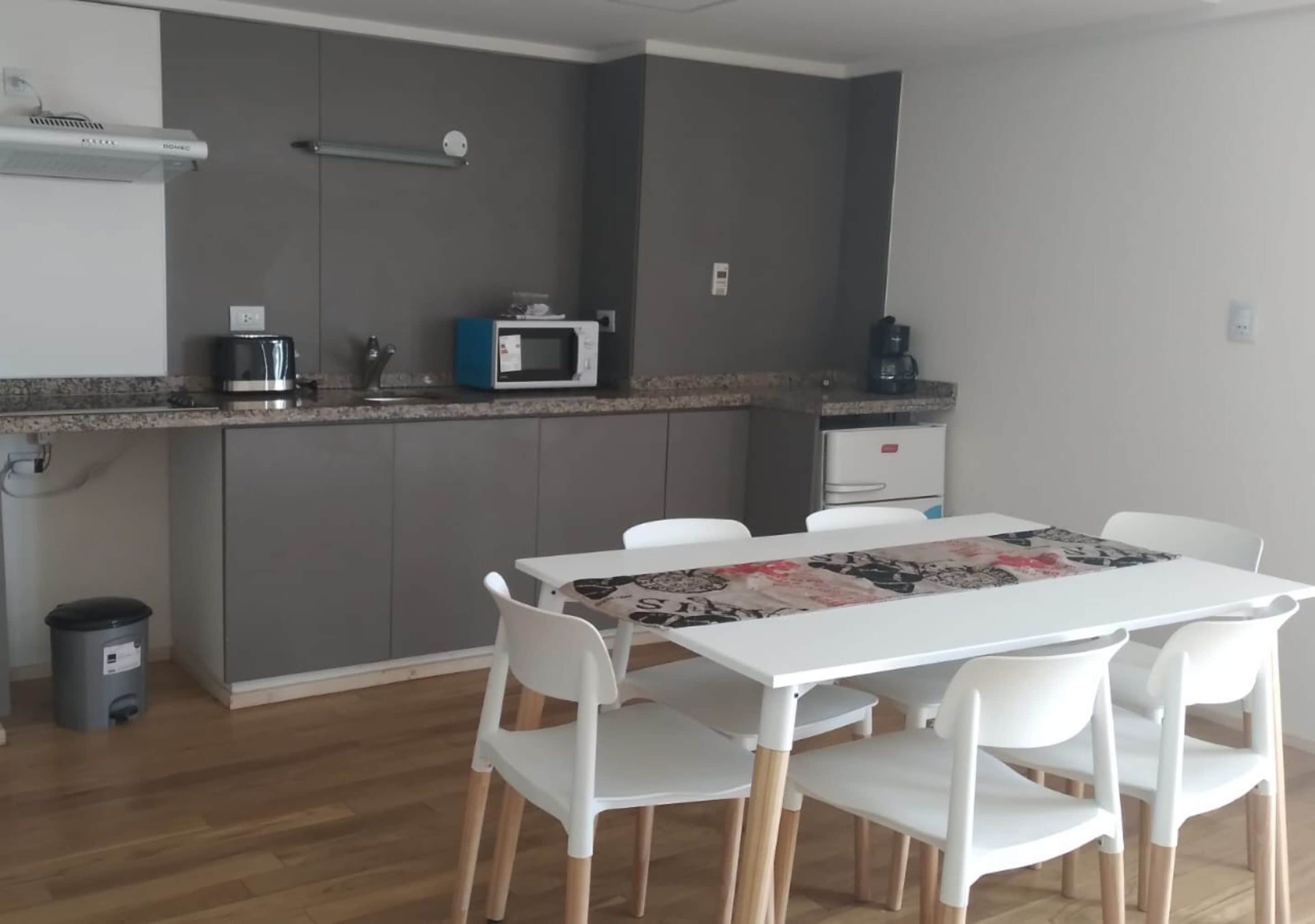 deluxe room | private kitchen | fridge, microwave, stovetop, coffee/tea maker