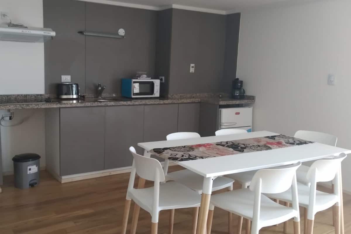 deluxe room | private kitchen | fridge, microwave, stovetop, coffee/tea maker