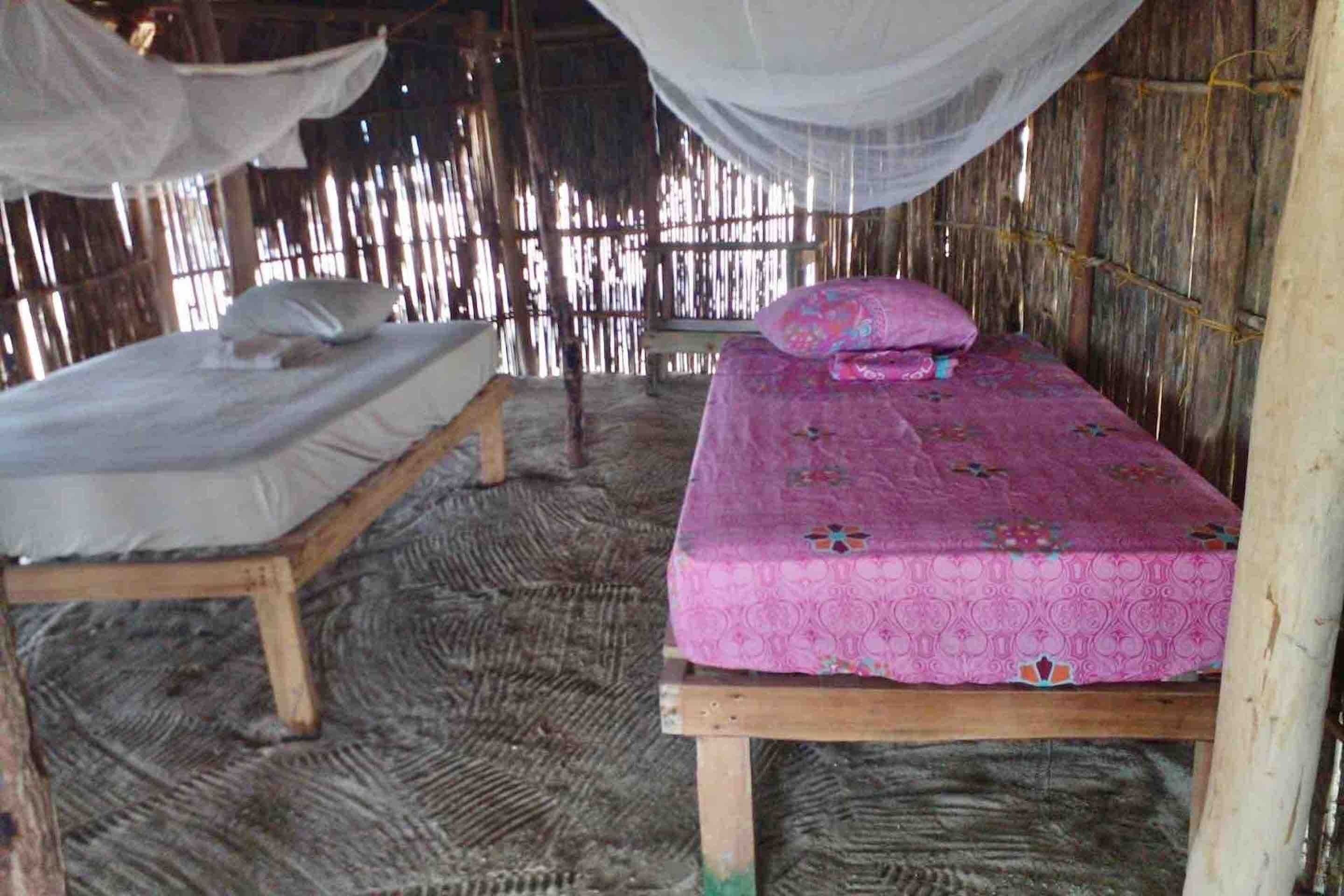 Cabane | Draps fournis