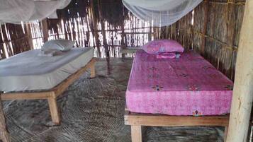 Cabane | Draps fournis