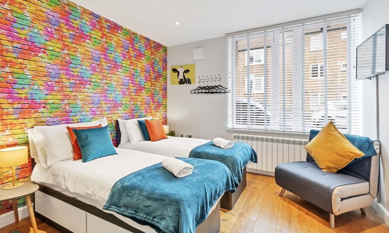 1 chambre, fer et planche à repasser, Wi-Fi gratuit, draps fournis