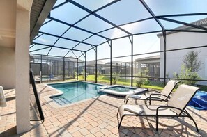 Indoor pool - 6BR ChampionsGate Pool Home (Davenport)