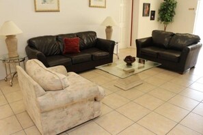 House | Living area - 5BR 4BA Pool Home at Indian Creek (Kissimmee)
