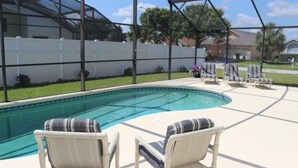Outdoor pool - 4BR 3BAroom Pool Home at Indian Creek (Kissimmee)