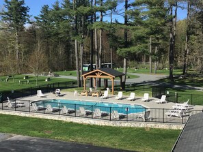 Seasonal outdoor pool