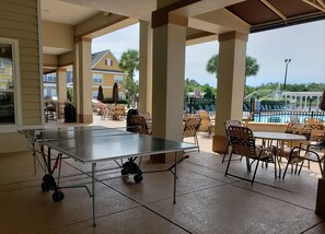 Outdoor dining - 3bed Villa at Seven Dwarfs Kissimmee near Disney! (Kissimmee)