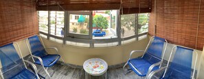 Family Apartment, City View | Terrace/patio
