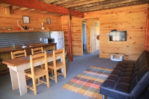 Design Apartment, Garden View | Private kitchen | Full-size fridge, microwave, oven, rice cooker - mandalas demar (Punta del Diablo)