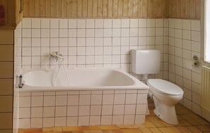 Combined shower/tub
