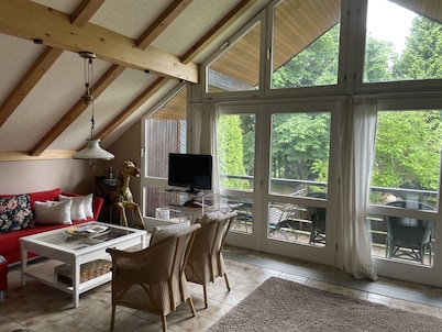 Spacious apartment in the middle of the nature park