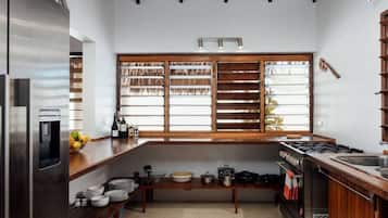 Villa Familiale, 4 chambres, vue océan | Cuisine privée