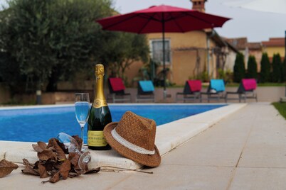 9 km from the sea, free Wi-Fi, barbecue, dishwasher, washing machine