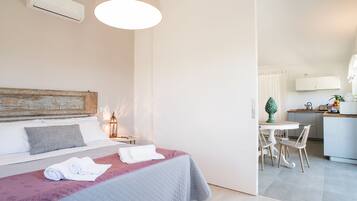 1 Schlafzimmer, Bügeleisen/Bügelbrett, kostenloses WLAN, Bettwäsche