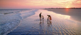 Strandhaus-FREE BIKES-POOL Zugang-0. 4 Meilen vom Meer entfernt