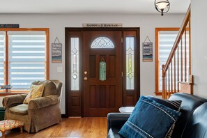 Smart-TV, peis og stereoanlegg