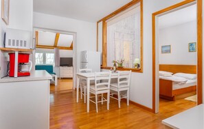 1 soveværelse, pengeskab på værelset, gratis Wi-Fi, sengetøj