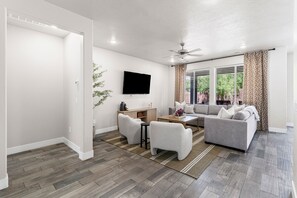 Smart TV, DVD player, table tennis