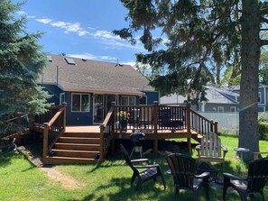 Terrace/patio - Perfect year-round getaway! (New Buffalo)