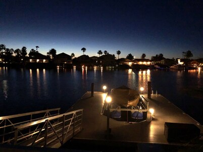 Discovery Bay Deep water home near launch and marina.  