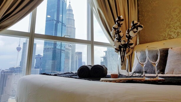 2 Bedroom Apartment | View from room - Binjai 8 Premium SOHO by TL (Kuala Lumpur)