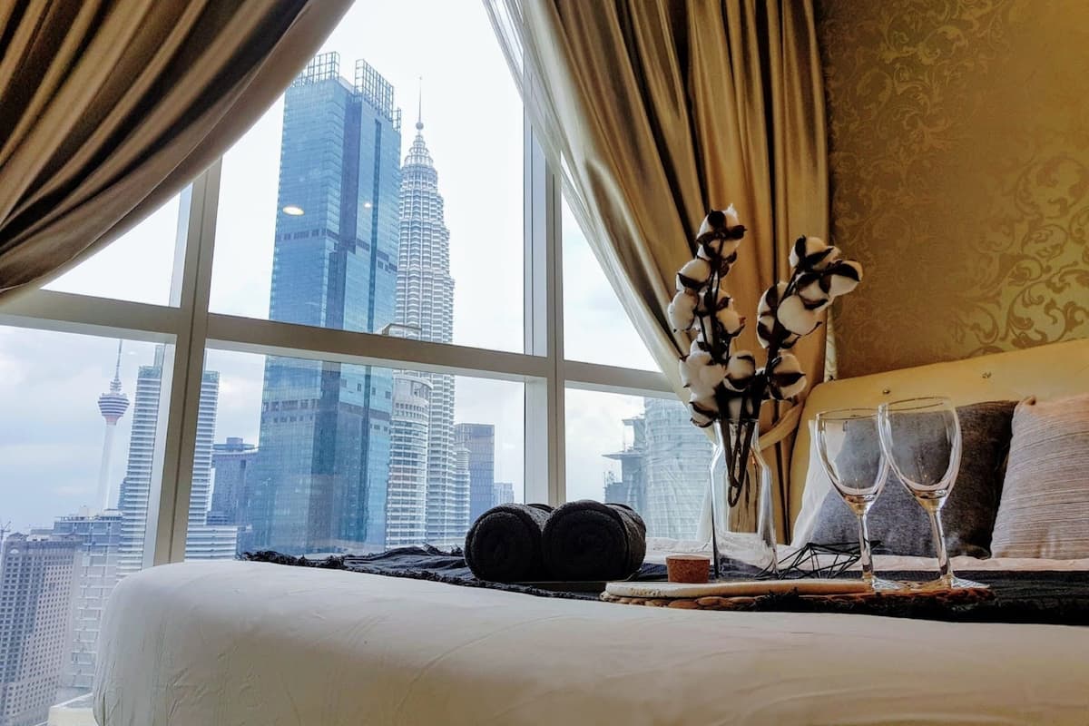 Apartemen, 2 kamar tidur | Pemandangan dari kamar
