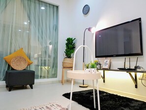 2 Bedroom Apartment | Living area | LED TV - Binjai 8 Premium SOHO by TL (Kuala Lumpur)