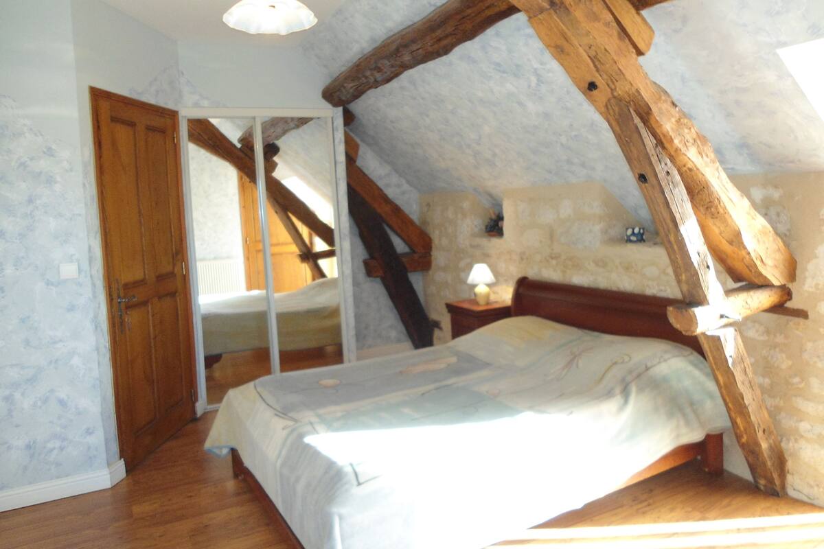 Habitación (Montagne) | Escritorio, cortinas opacas, cunas (de pago) y wifi gratis