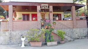 Fassade der Unterkunft