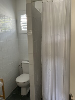 Shower, hair dryer, towels - Villa Bougainvilliers with private pool in Le Diamant (le diamant)