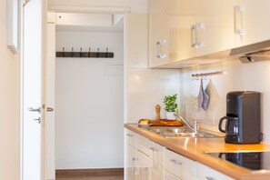 Kühlschrank, Herdplatte, Geschirrspüler
