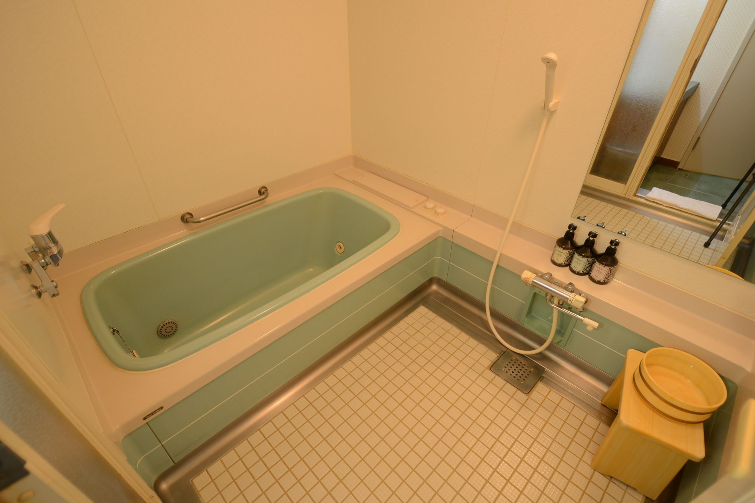 Standard Double Room, Non Smoking (Check-In After 9 PM,110) | Bathroom | Separate bathtub and shower, free toiletries, hair dryer, bathrobes