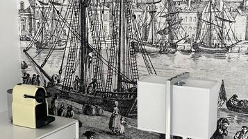 Design Double or Twin Room, Private Bathroom, Garden View (avec parking) | 1 bedroom