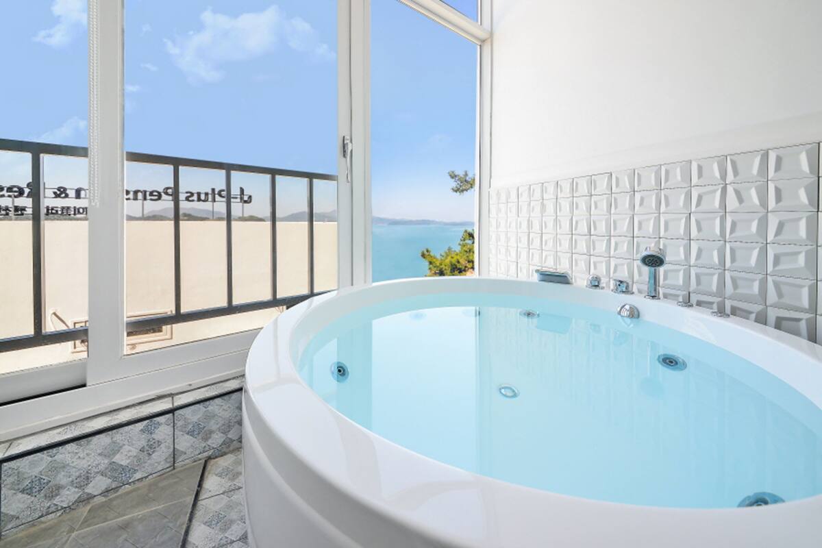 Room (B204 (Spa,Ocean View)) | Jetted tub