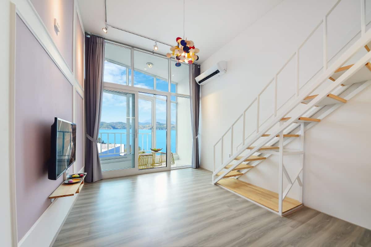 Værelse (F202 (Ocean View)) | Opholdsområde | Tv