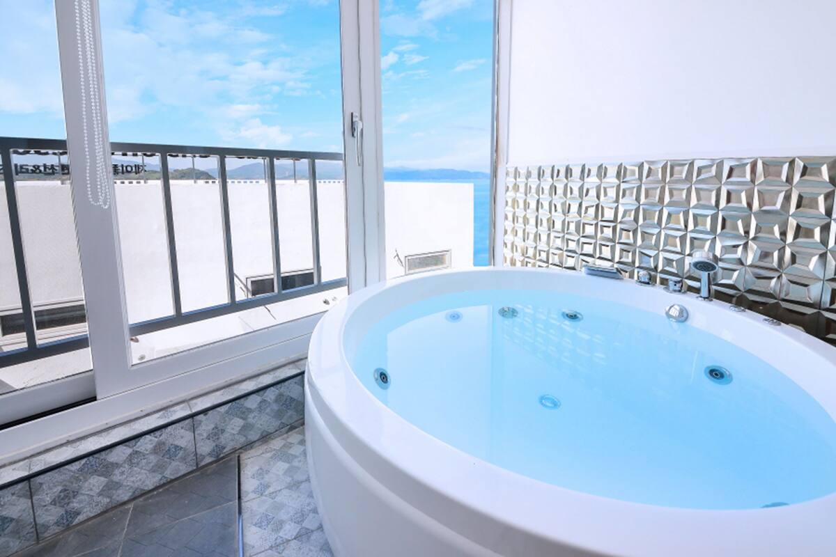 Room (B203 (Spa,Ocean View)) | Jetted tub