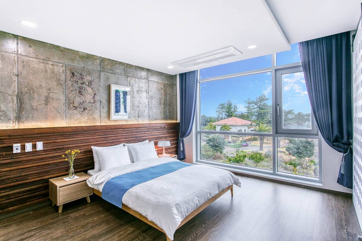 Habitación (Blue) | Wifi gratis y ropa de cama