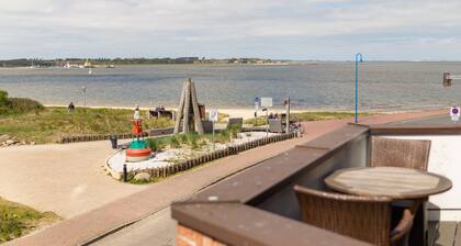 3-Jungnamensand : Ferienwohnung in Wittdün am Wattenmeer von Amrum - Meerblick,