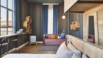 Panoramic-Vierbettzimmer (Modernist King Panoramic) | Zimmerausstattung