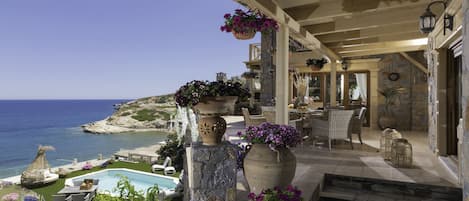 Villa, 3 Bedrooms, Private Pool, Sea View | Balcony