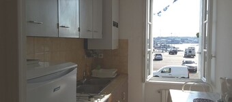 Concarneau apartment close city view.