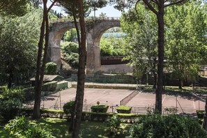 Habitació doble, 1 llit de matrimoni, bany privat (External) | Vista del jardí