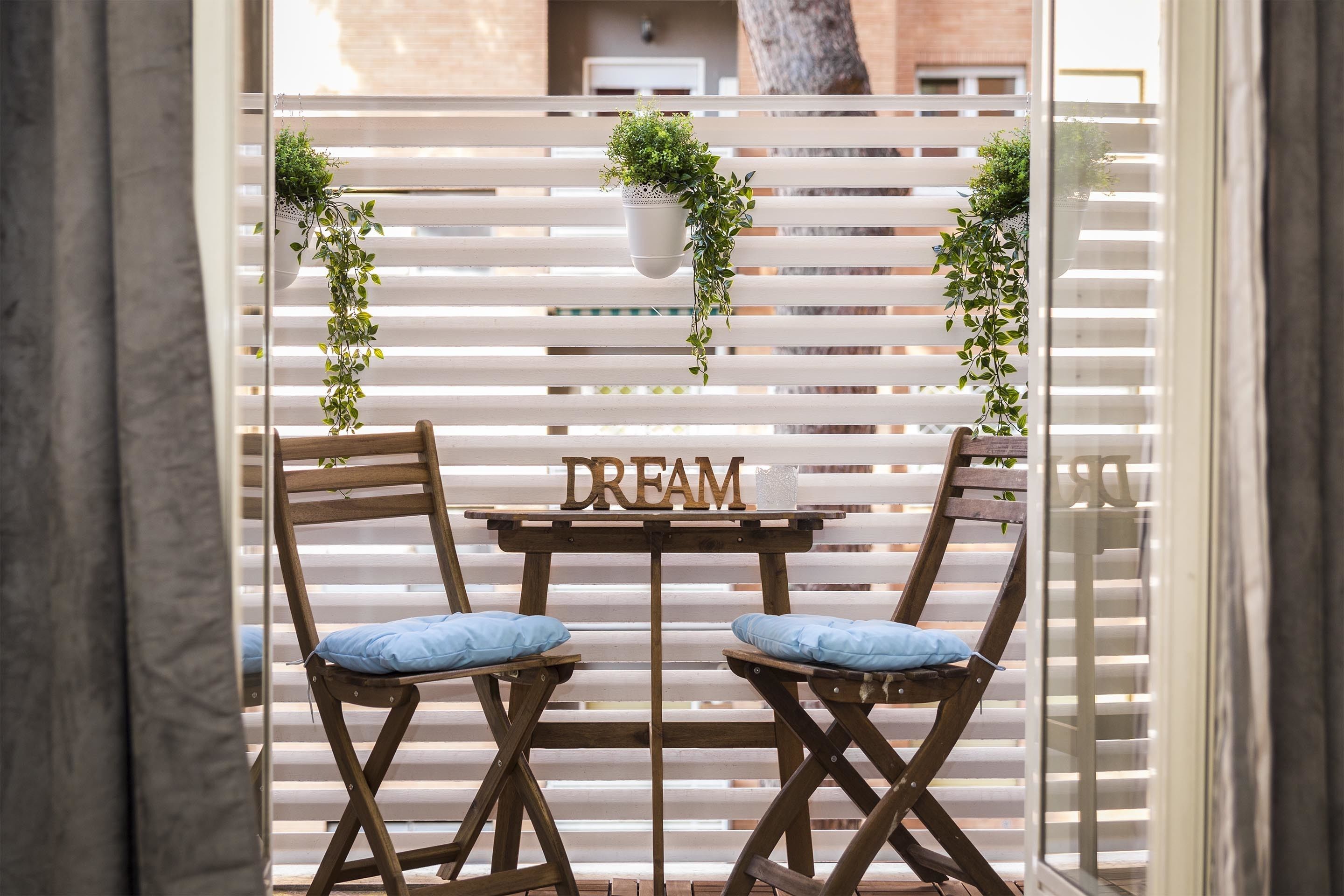 Dobbeltrom, 1 queensize-seng, balkong | Utsikt fra rommet