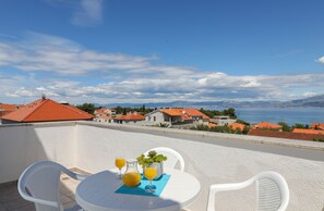 Basic Quadruple Room, Sea View | Balcony - Downtown Private Rooms (Supetar)