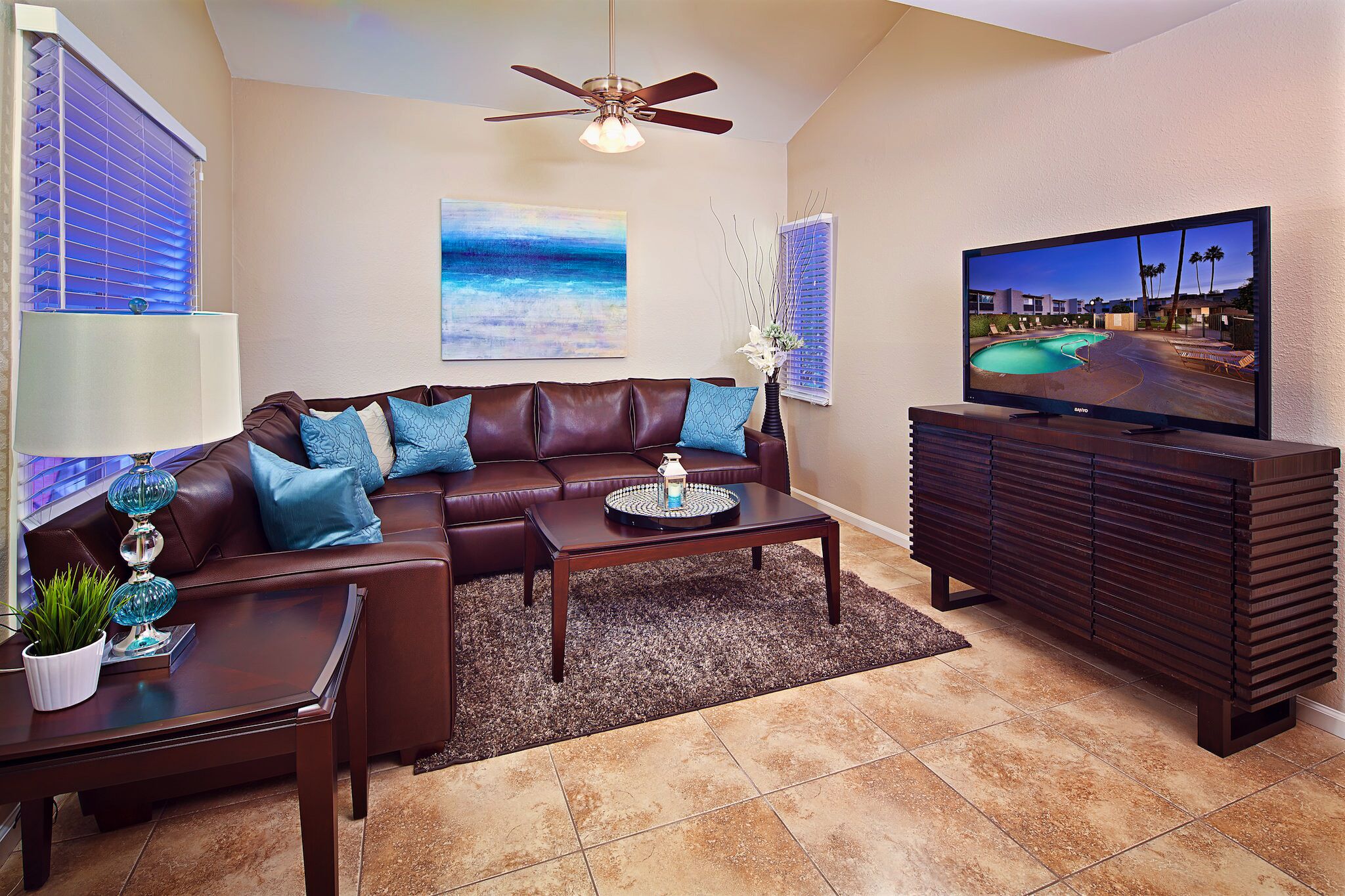 Smart TV, DVD player, video library